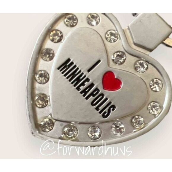 Bundle Sale 3 for $15 | Charming Keepsake | I Heart Minneapolis | Keychain - Picture 4 of 6